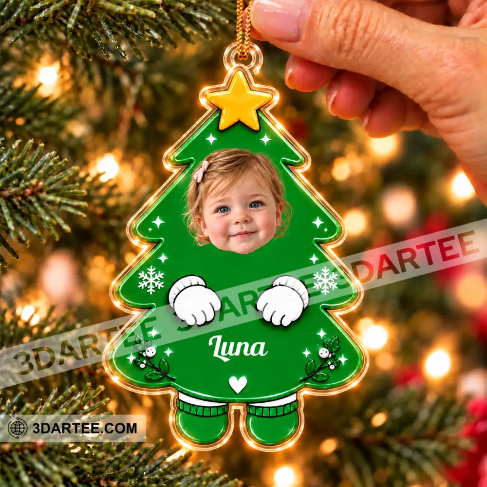 Christmas Tree Baby Home Decor Christmas Ornament Personalized Ornament - Ornament