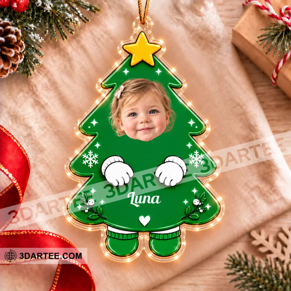 Christmas Tree Baby Home Decor Christmas Ornament Personalized Ornament - Ornament