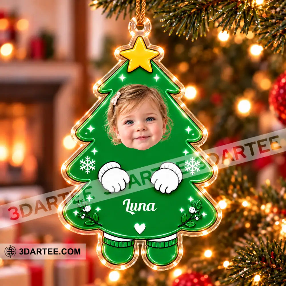 Christmas Tree Baby Home Decor Christmas Ornament Personalized Ornament - Ornament