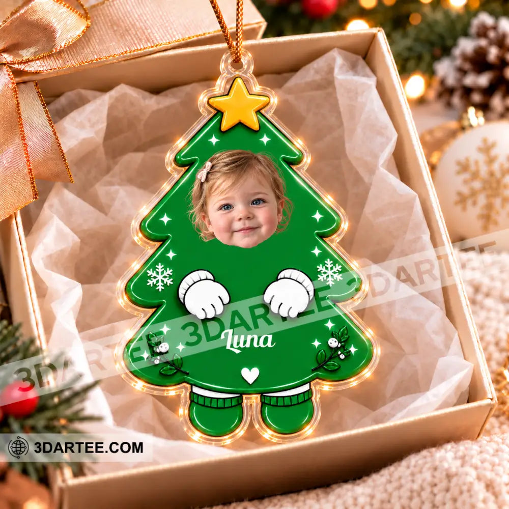 Christmas Tree Baby Home Decor Christmas Ornament Personalized Ornament - Ornament