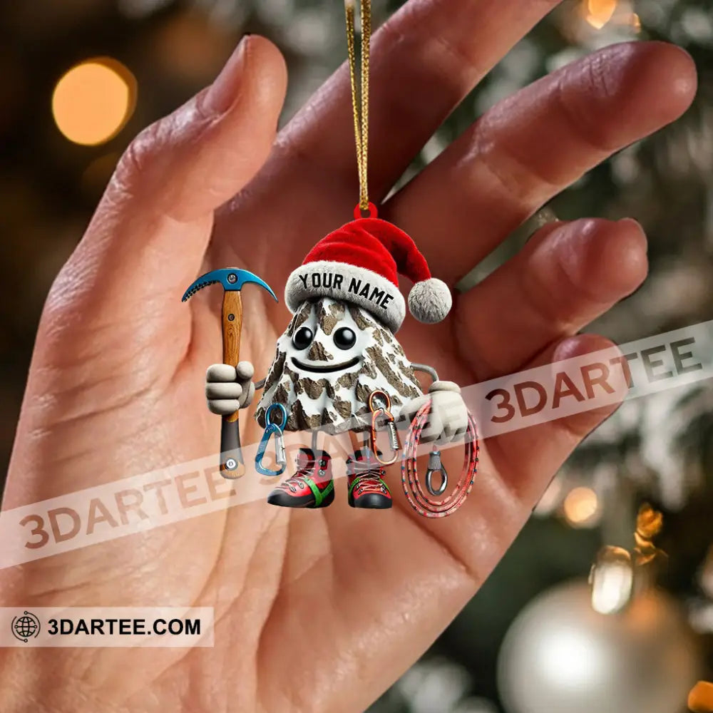 Climbing Home Decor Christmas Ornament Personalized Ornament Ornament