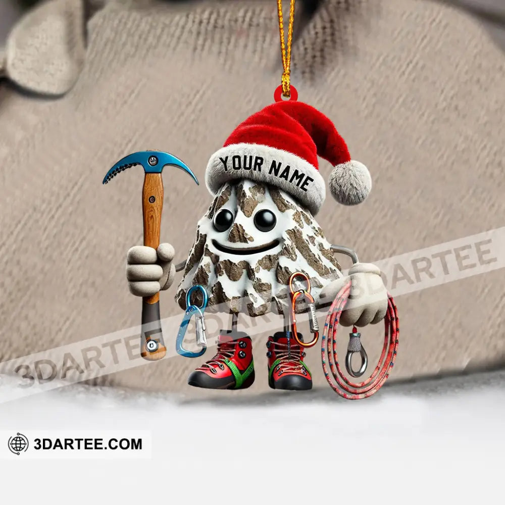 Climbing Home Decor Christmas Ornament Personalized Ornament Ornament