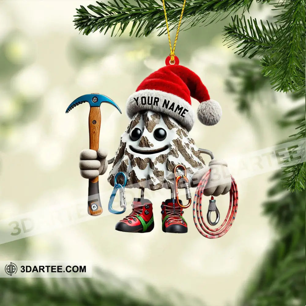 Climbing Home Decor Christmas Ornament Personalized Ornament Ornament