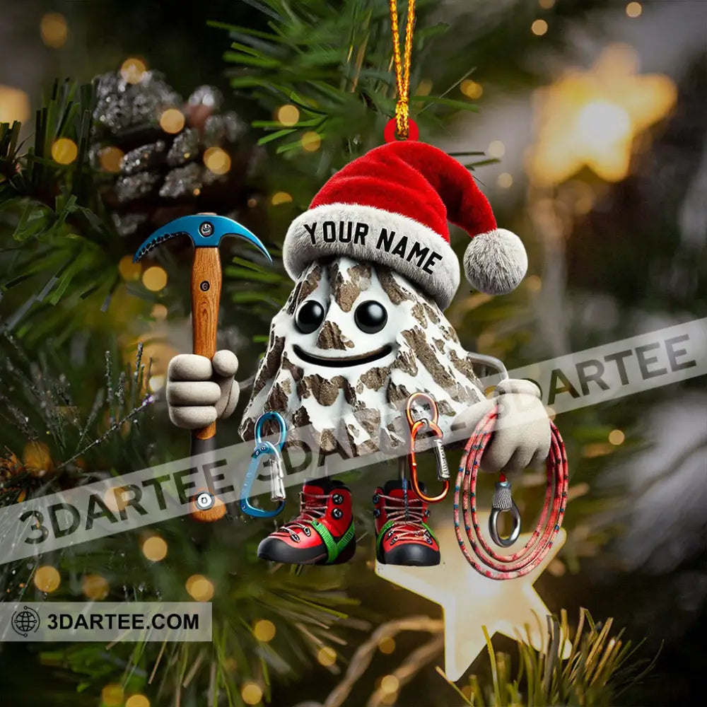 Climbing Home Decor Christmas Ornament Personalized Ornament Ornament