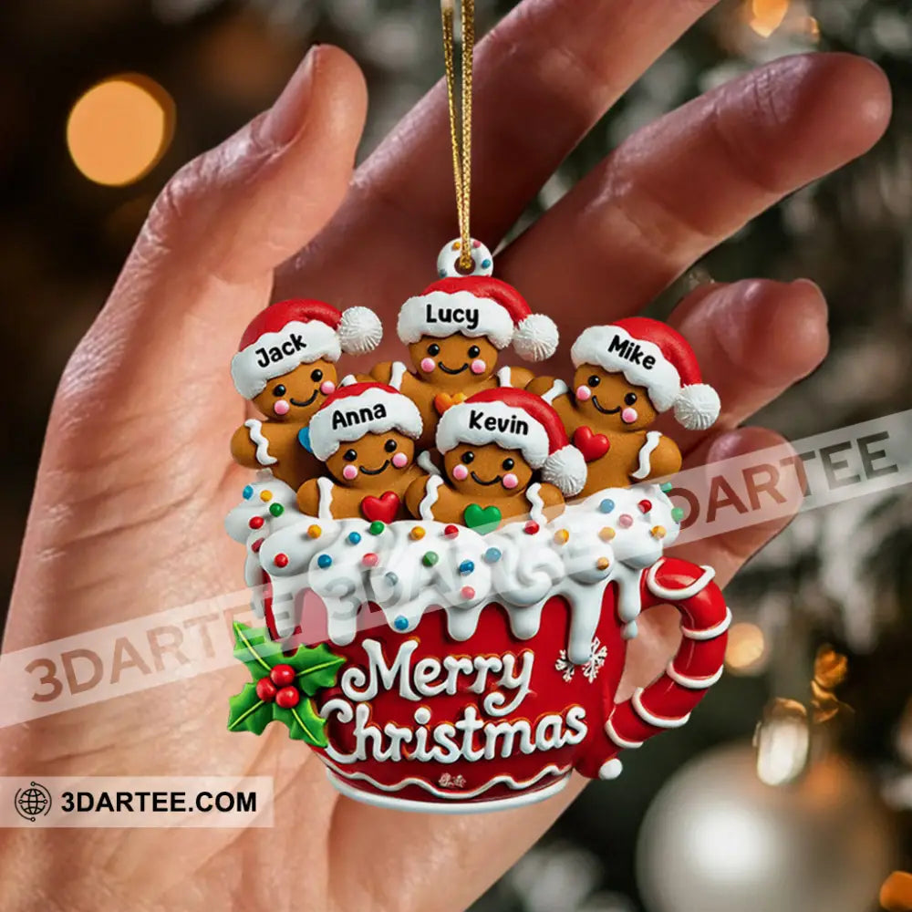 Cookies Family Home Decor Christmas Ornament Personalized Ornament Ornament