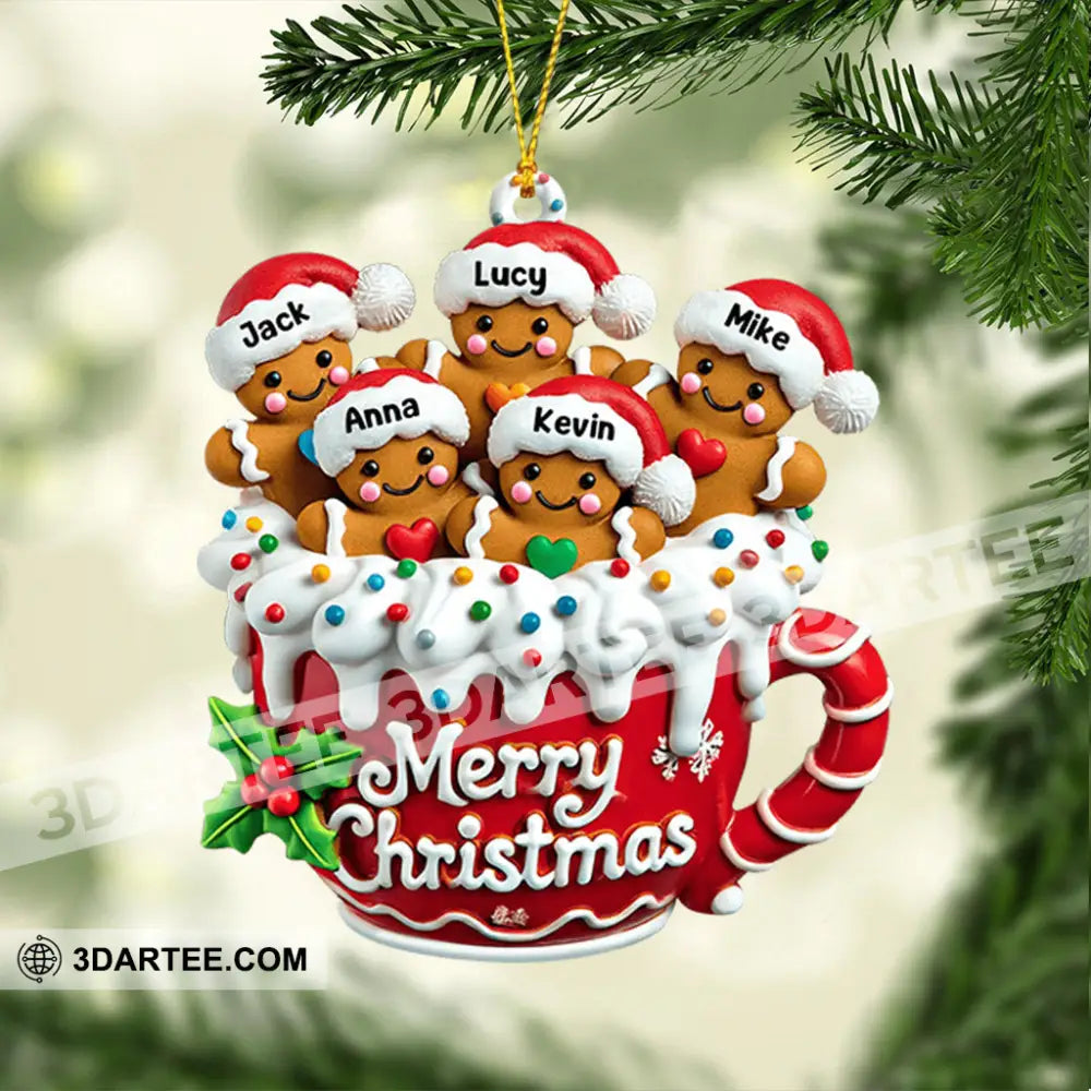 Cookies Family Home Decor Christmas Ornament Personalized Ornament Ornament