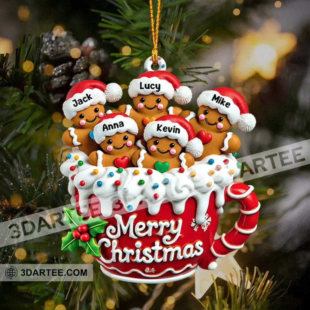 Cookies Family Home Decor Christmas Ornament Personalized Ornament Ornament