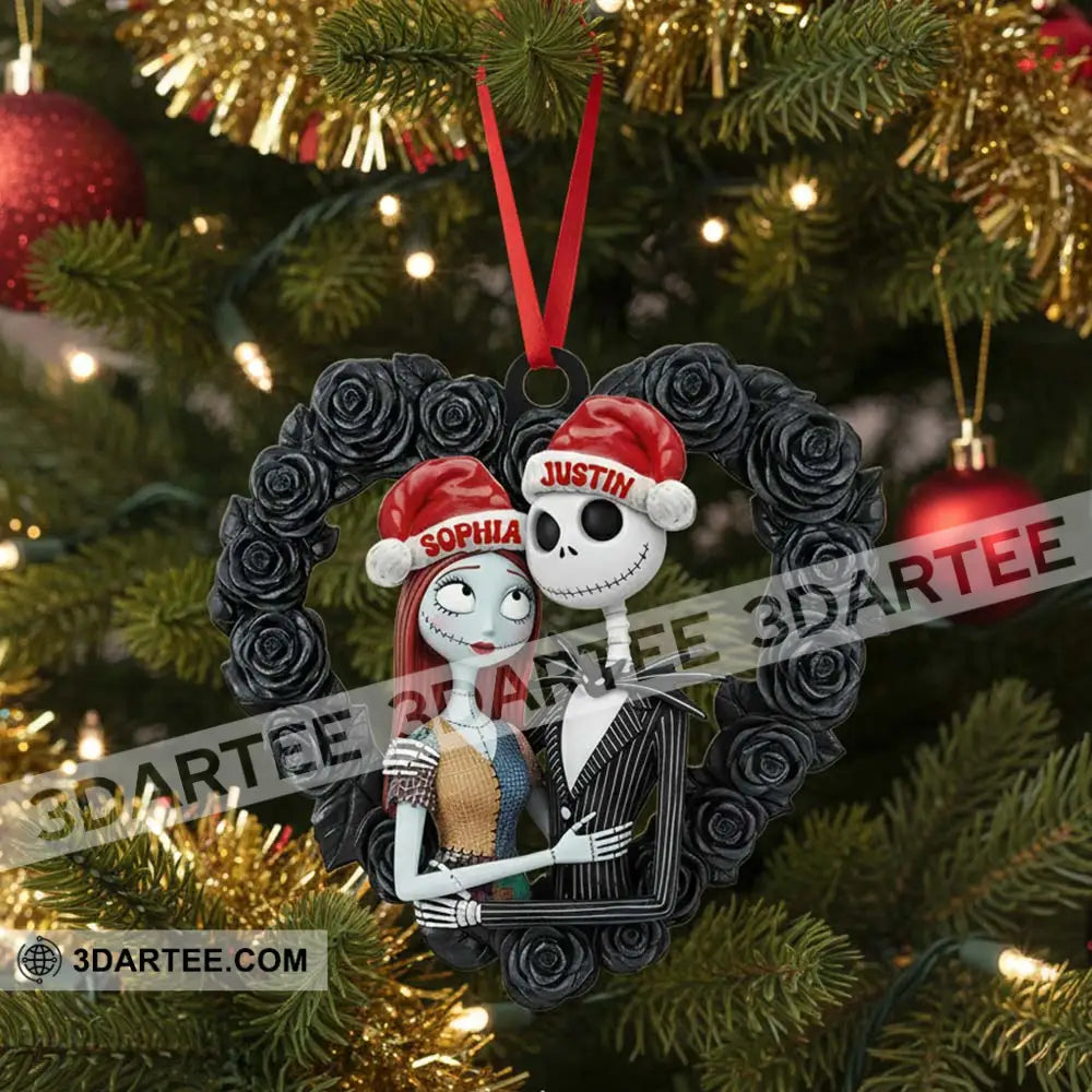 Couple Home Decor Christmas Ornament Personalized Ornament Ornament