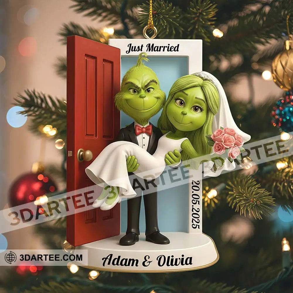 Couple Home Decor Christmas Ornament Personalized Ornament Ornament