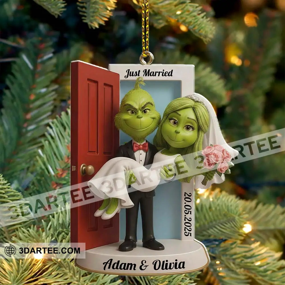 Couple Home Decor Christmas Ornament Personalized Ornament Ornament