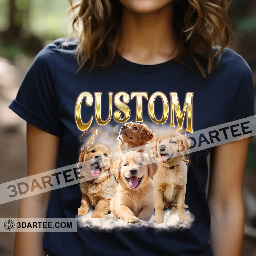 Custom Background And Name Pet Lover Shirt - Personalized Hoodie Apparel