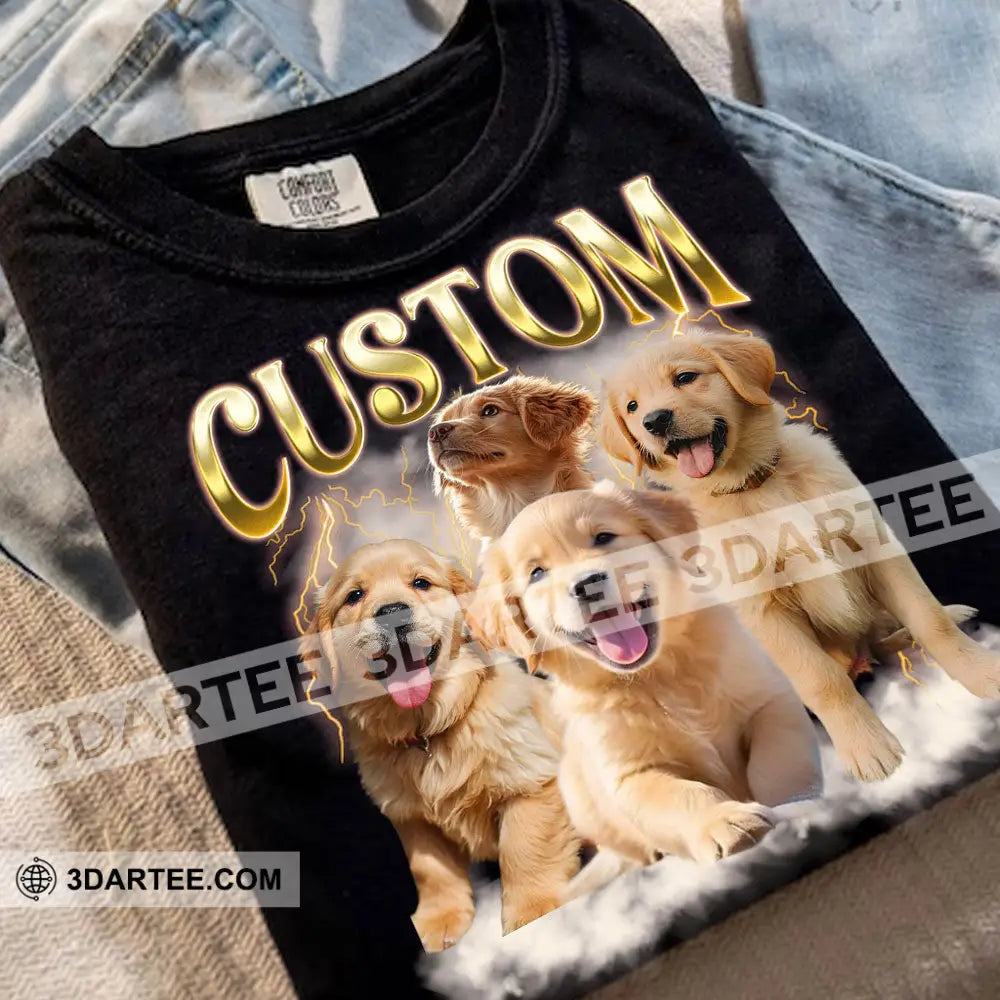 Custom Background And Name Pet Lover Shirt - Personalized Hoodie Apparel