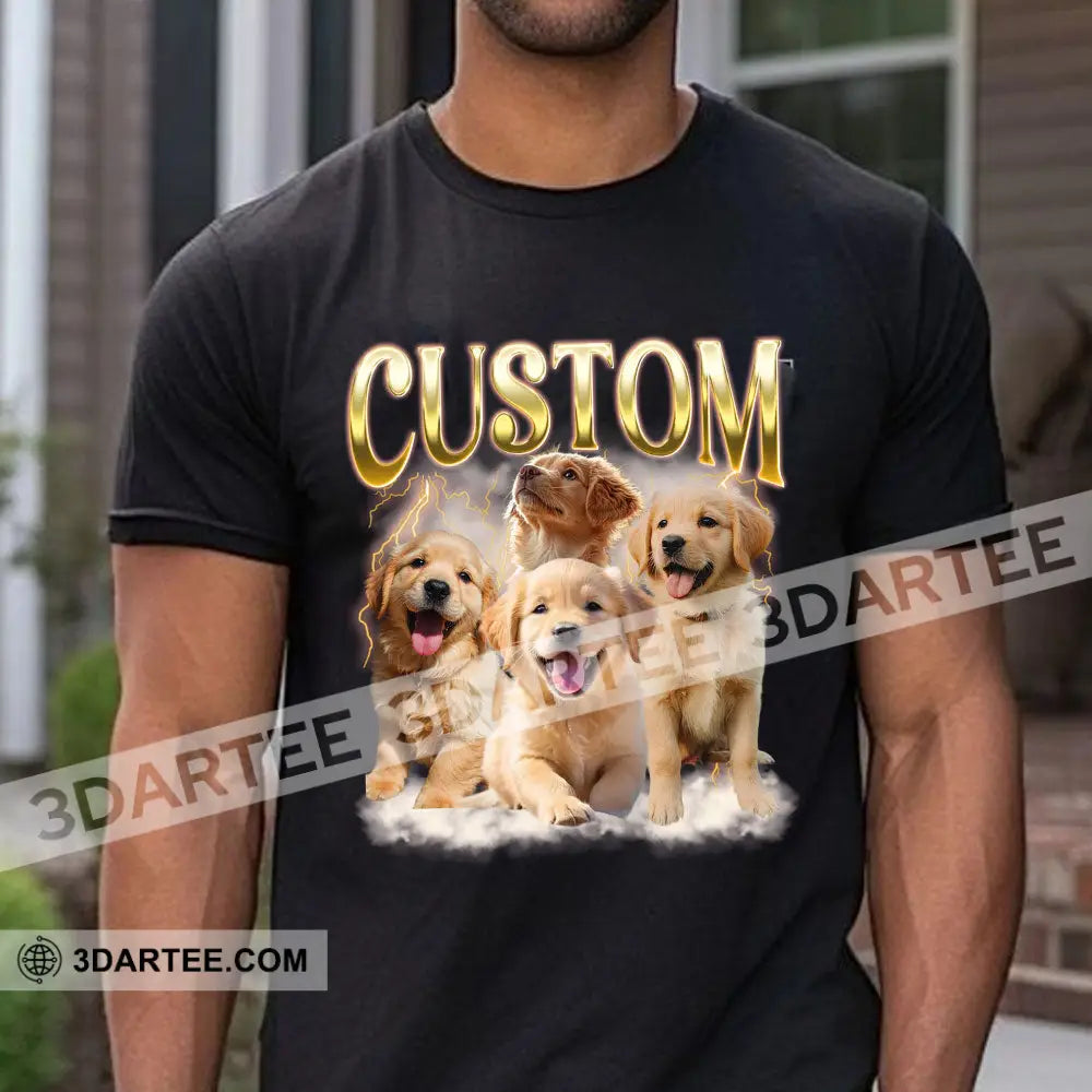 Custom Background And Name Pet Lover Shirt - Personalized Hoodie Apparel