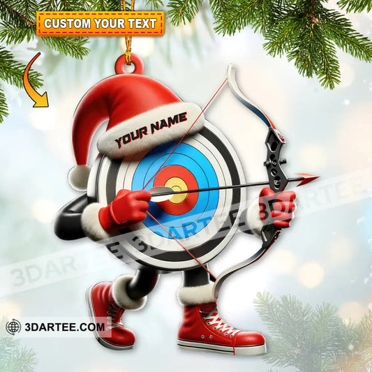 Custom Name Archery Ornament Christmas Gift