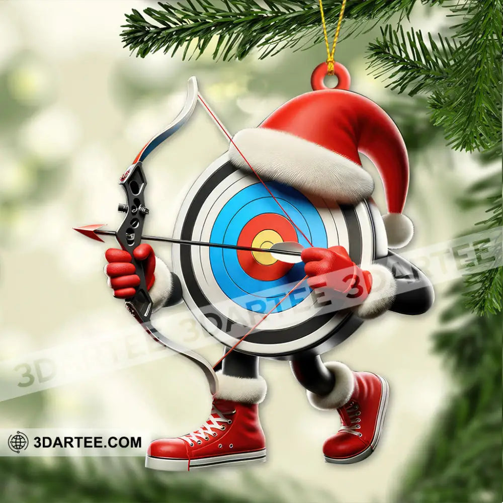 Custom Name Archery Ornament Christmas Gift 3.54’’ / 1