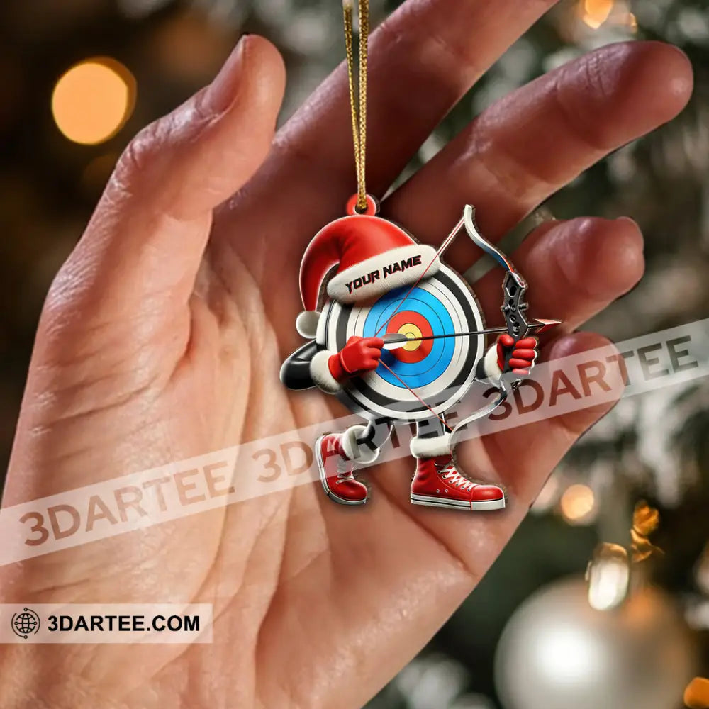 Custom Name Archery Ornament Christmas Gift