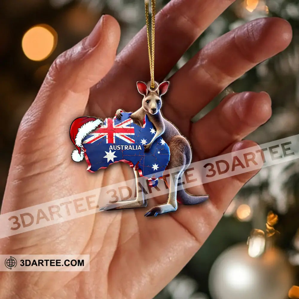 Custom Name Australia Ornament Christmas Gift For Lover