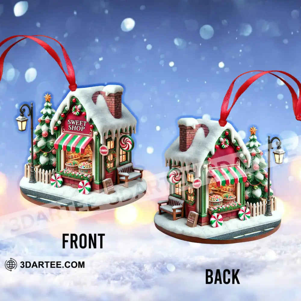 Custom Name Bakery Shop Ornament Christmas Decoration For