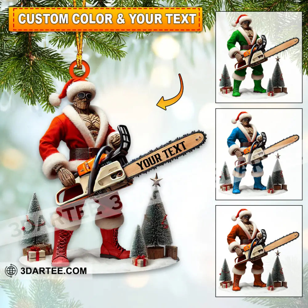 Custom Name Carpenter Ornament Christmas Gift