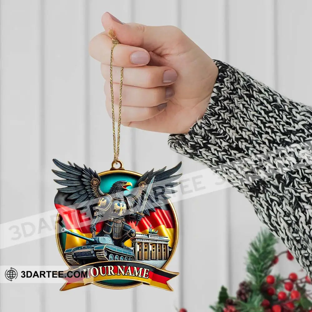 Custom Name Germany Ornament Christmas Gift For Lover