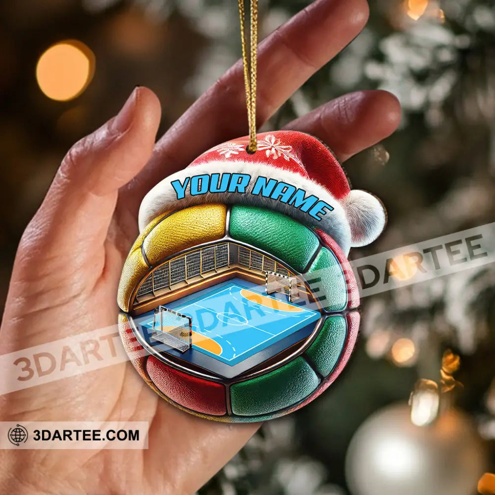 Custom Name Handball Ornament Lover Christmas Gift