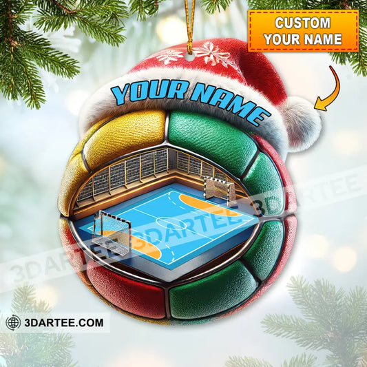 Custom Name Handball Ornament Lover Christmas Gift