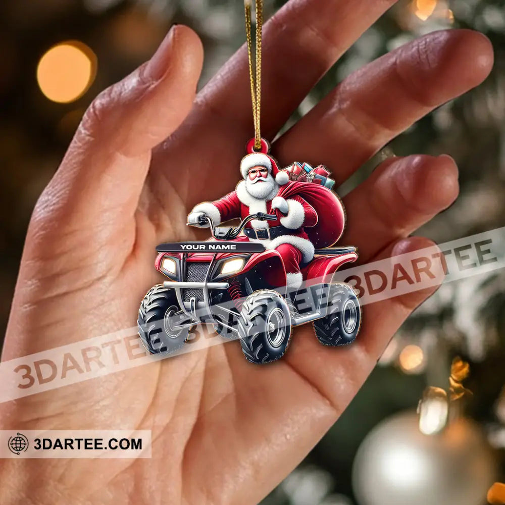 Custom Name Jeep Ornament Christmas Gift For Lover