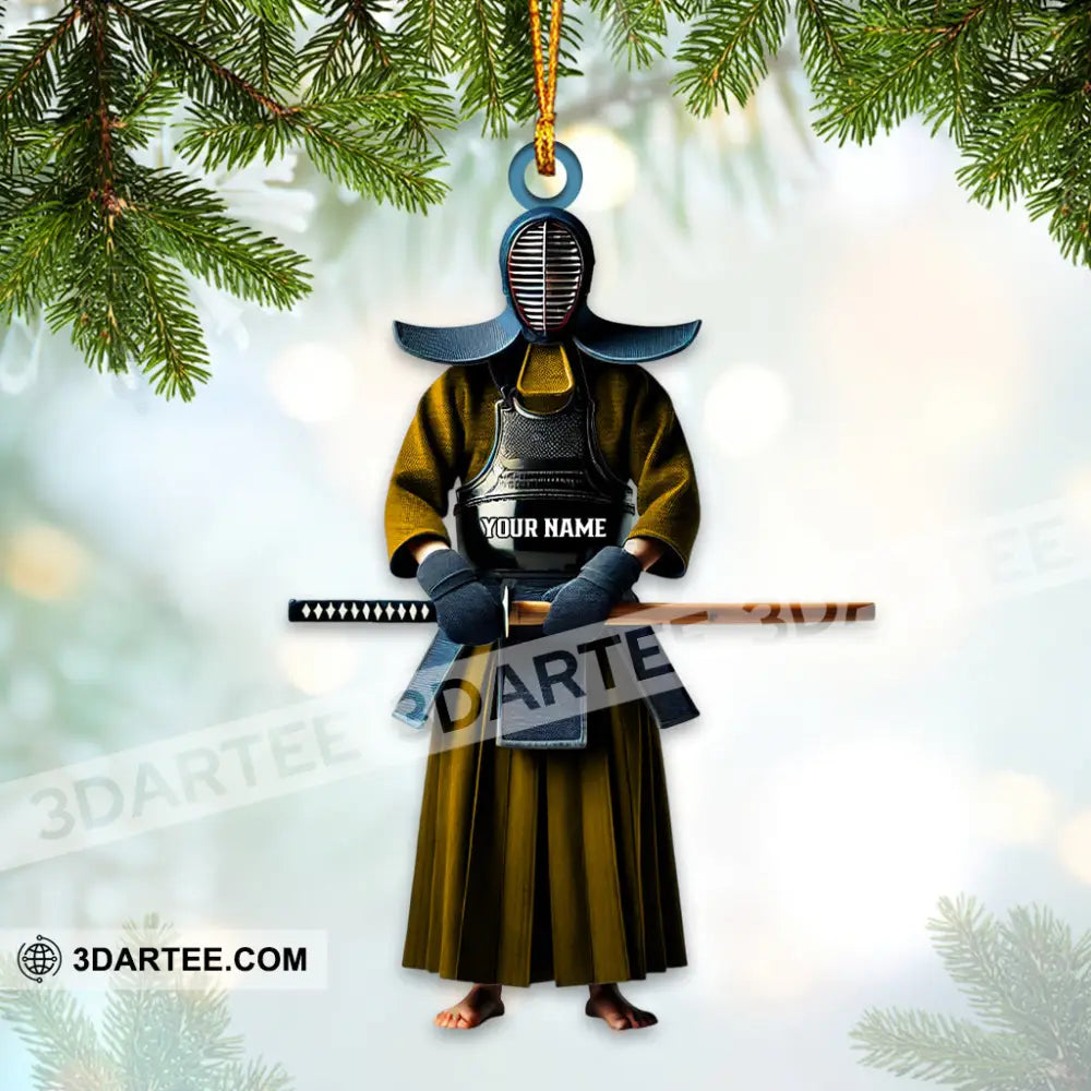 Custom Name Kendo Ornament Lover Christmas Gift