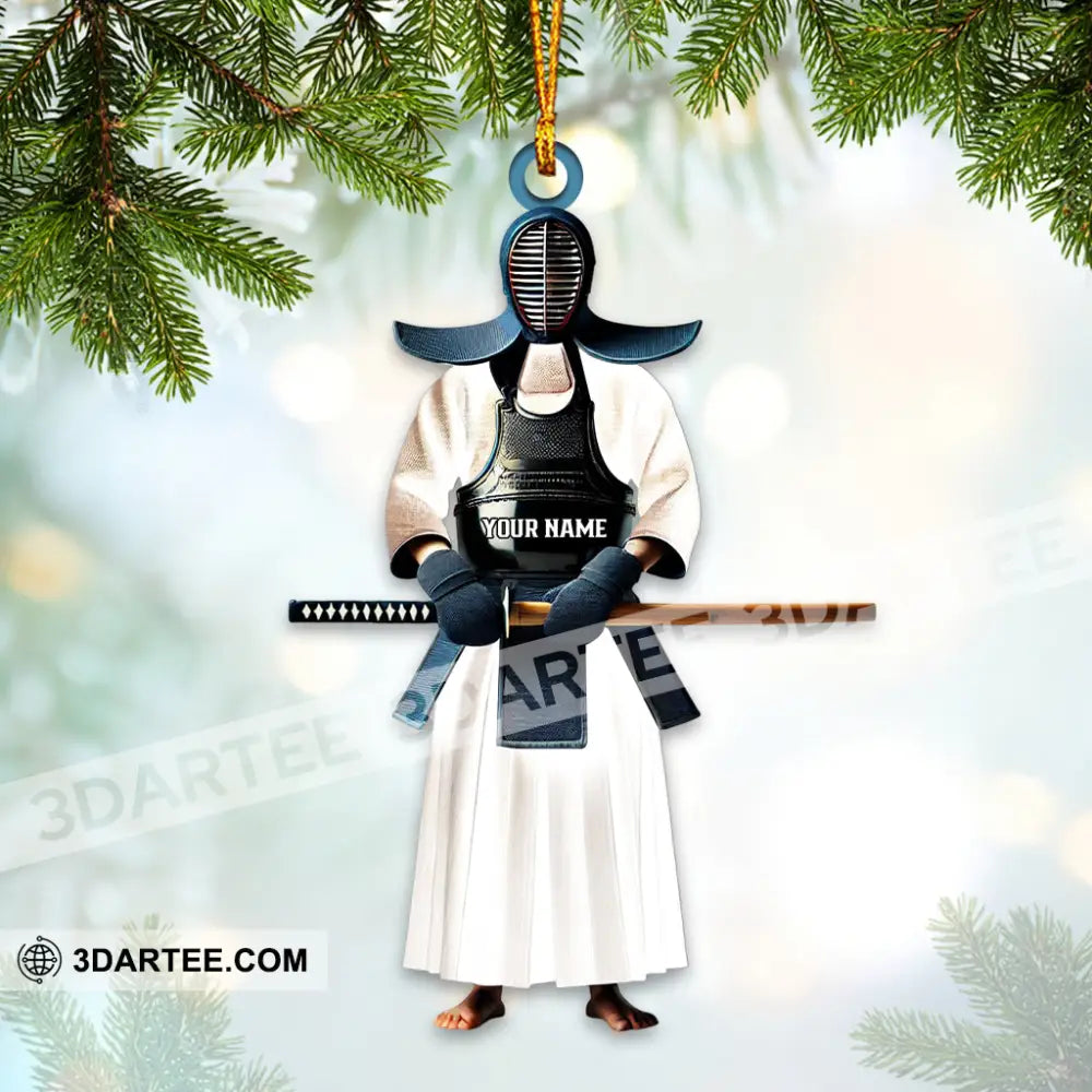 Custom Name Kendo Ornament Lover Christmas Gift