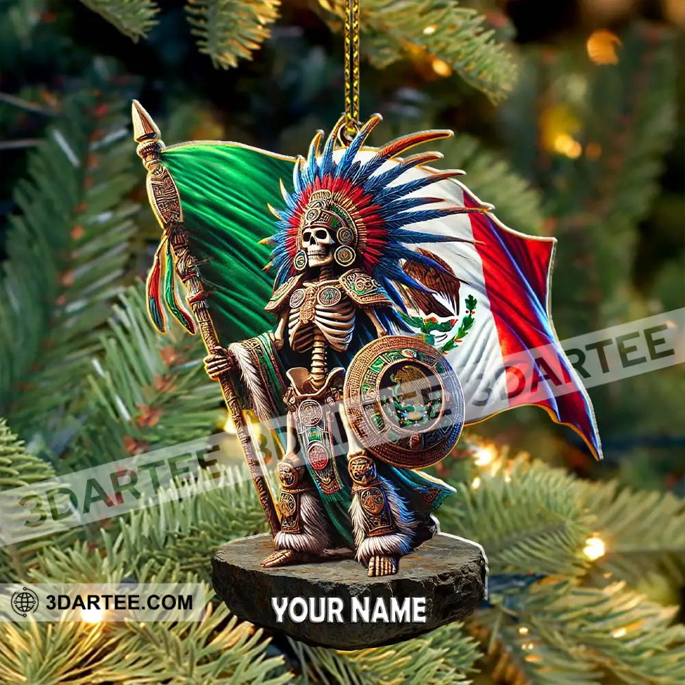 Custom Name Mexico Ornament Christmas Gift For Lover