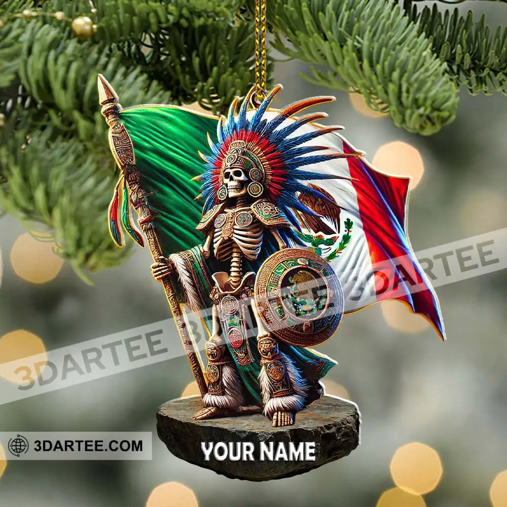 Custom Name Mexico Ornament Christmas Gift For Lover