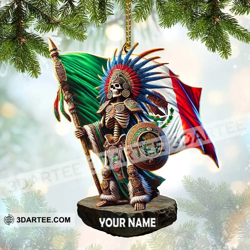 Custom Name Mexico Ornament Christmas Gift For Lover