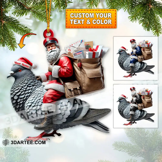 Custom Name Postman Ornament Christmas Gift