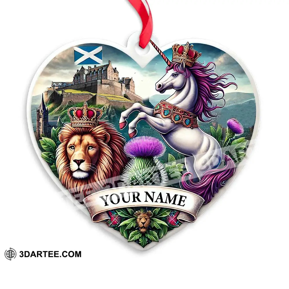 Custom Name German Ornament Christmas Gift For Lover 3.54’’ / 1