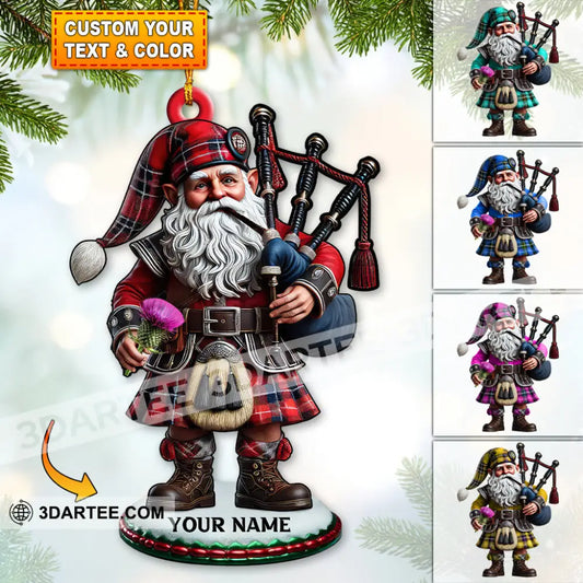 Custom Name Scotland Ornament Christmas Gift For Lover