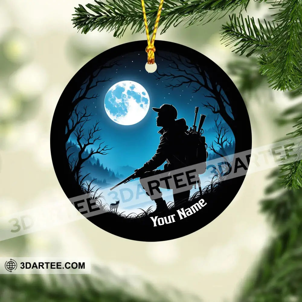Custom Ornament Military and Veteran Ornament 3.54’’ / 1 Pack Ornament