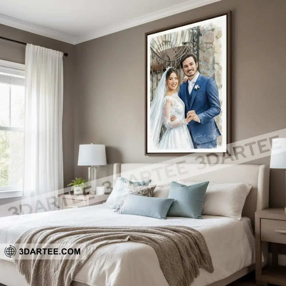 Custom Photo And Text Design Home Decor Gift Personalized Canvas Personalized Poster