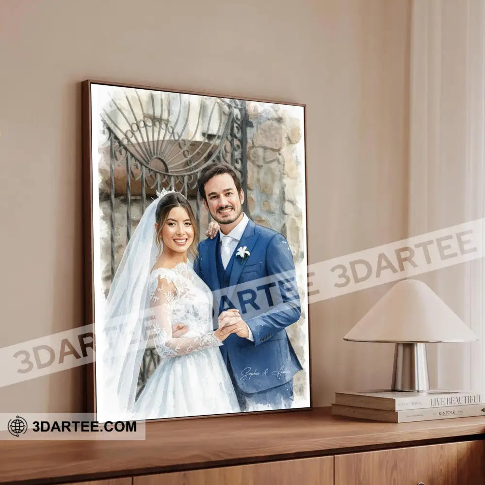 Custom Photo And Text Design Home Decor Gift Personalized Canvas Personalized Poster