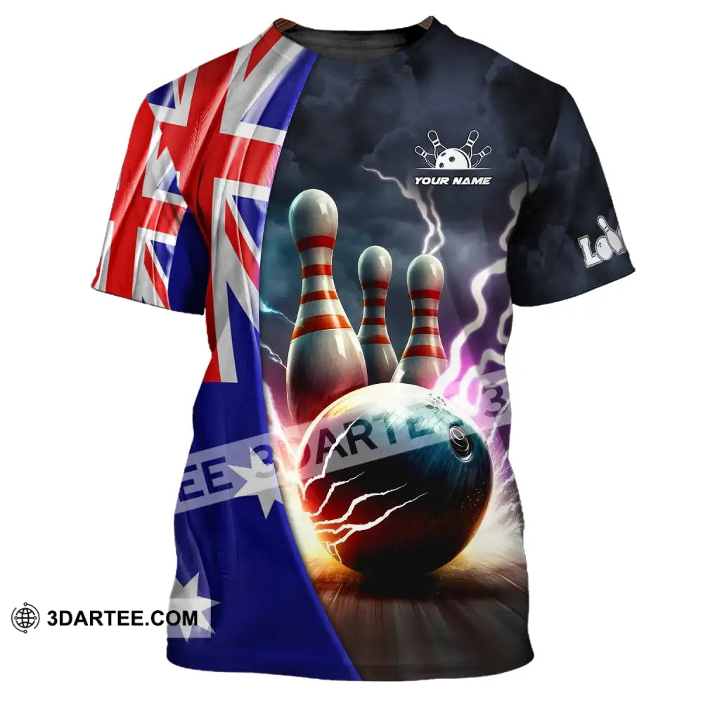 Custom Unisex Shirt Bowling Australia Polo T-Shirt For Lovers / S