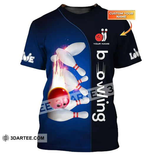 Custom Unisex Shirt Bowling T-Shirt Polo For Lovers / S