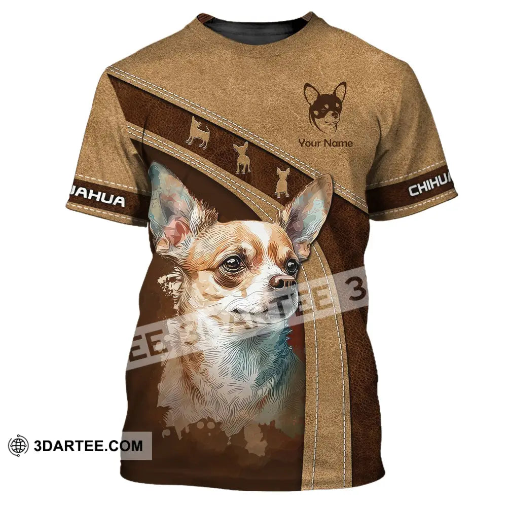 Custom Unisex Shirt Chihuahua T-Shirt For Dog Lovers / S