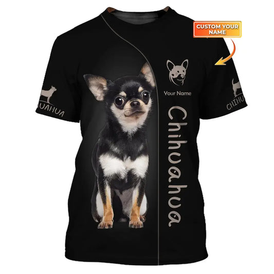 Custom Unisex Shirt Chihuahua T-Shirt For Pet Lovers / S