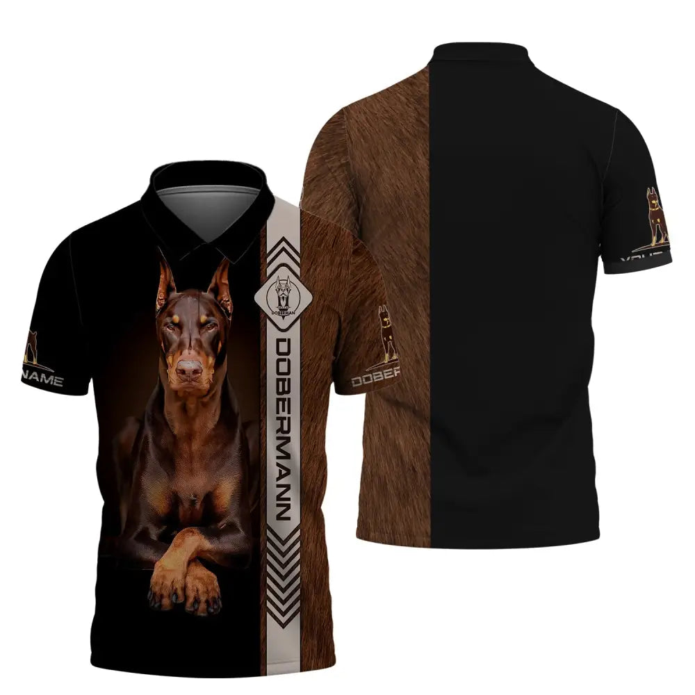 Custom Unisex Shirt Dobermann T-Shirt For Pet Lovers