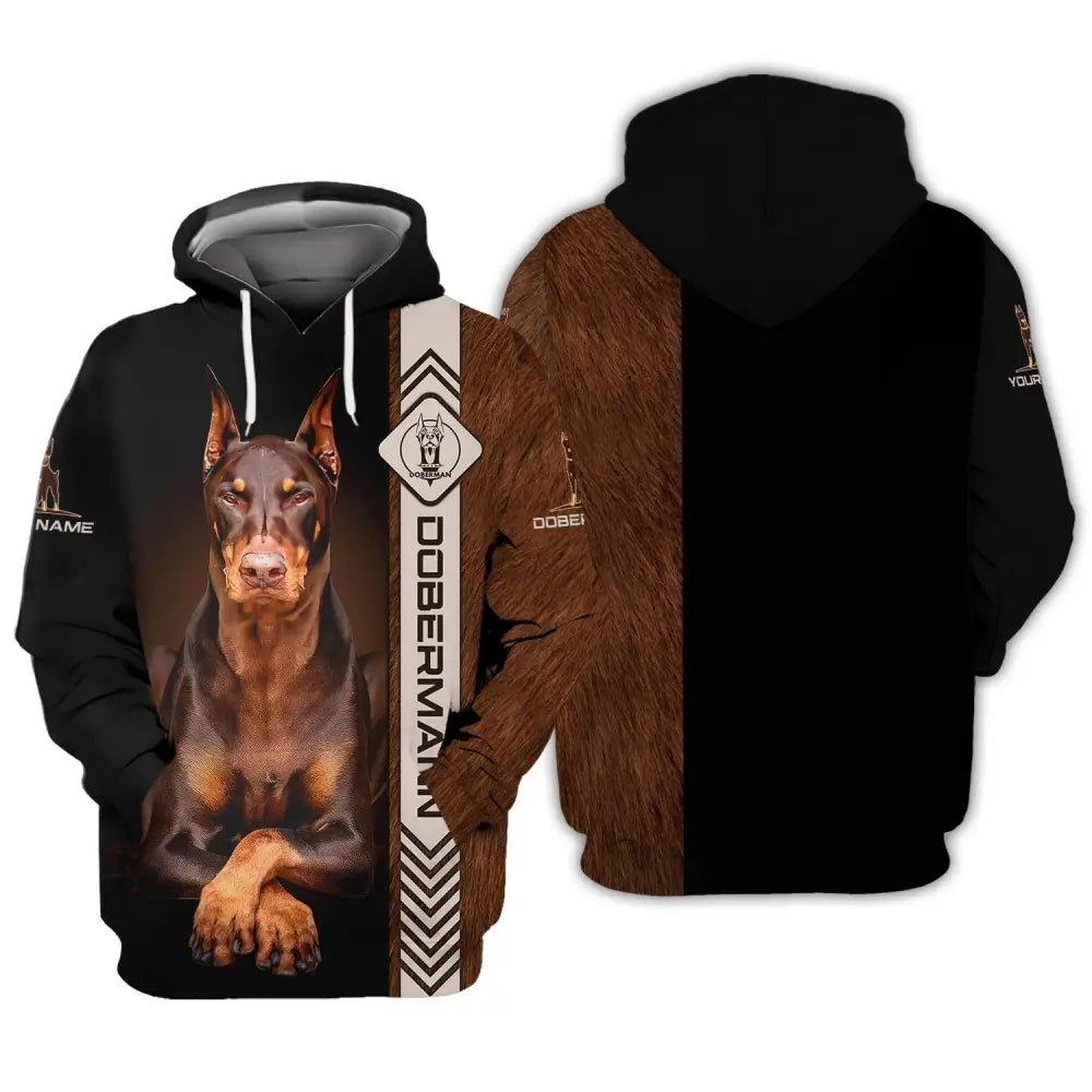 Custom Unisex Shirt Dobermann T-Shirt For Pet Lovers