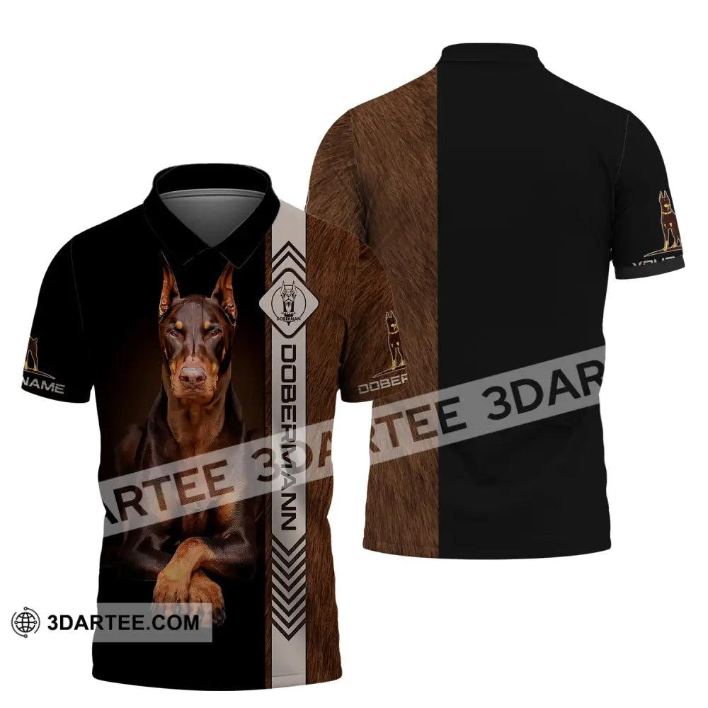 Custom Unisex Shirt Dobermann T-Shirt For Pet Lovers