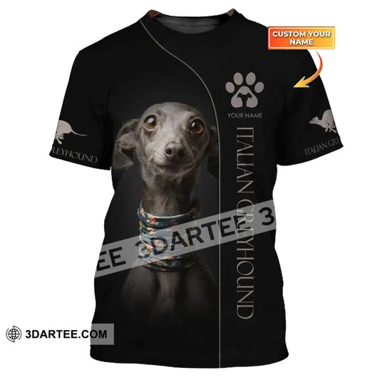 Custom Unisex Shirt Italian Greyhound T-Shirt For Pet Lovers / S