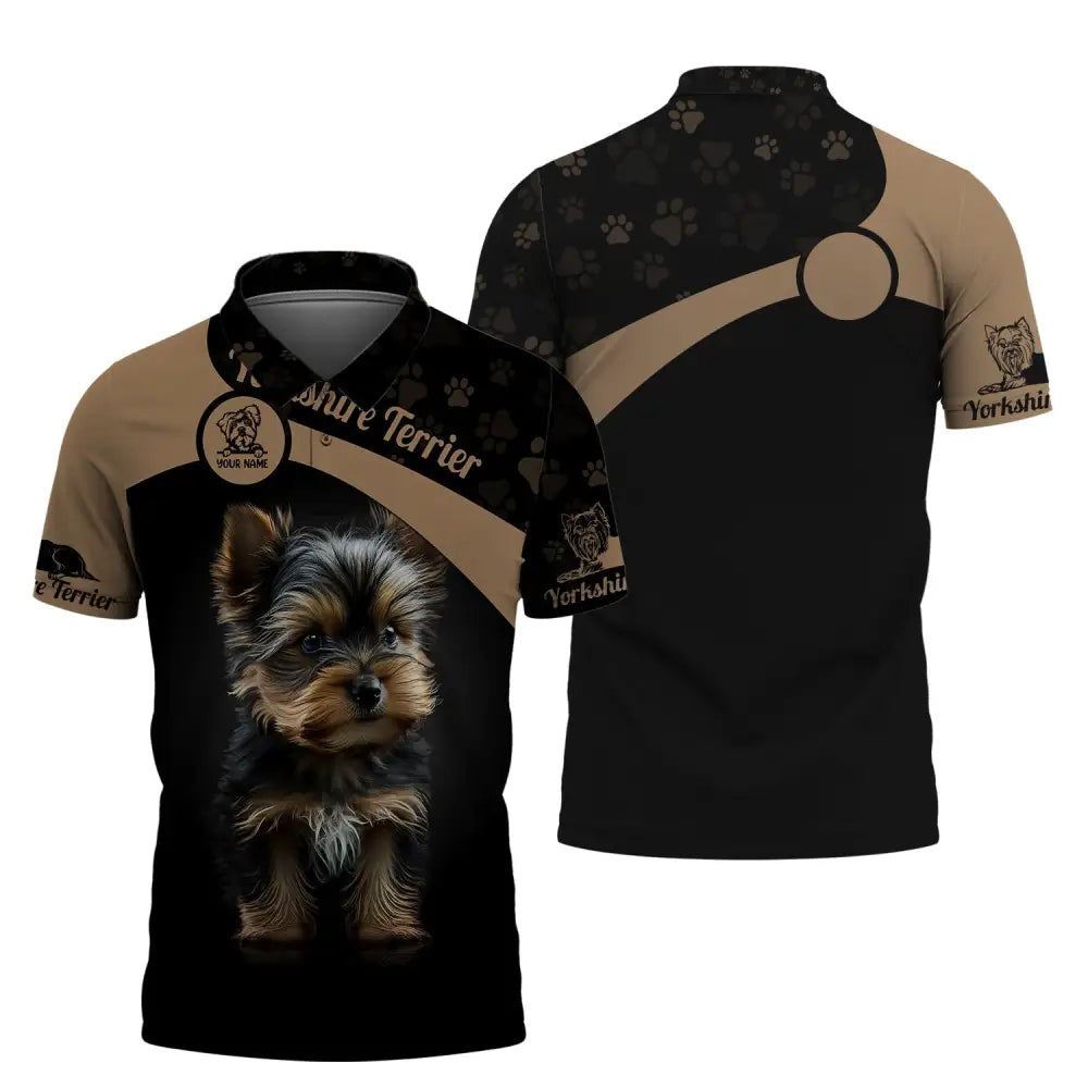 Custom Unisex Shirt Yorkshire Terrier T-Shirt For Pet Lovers