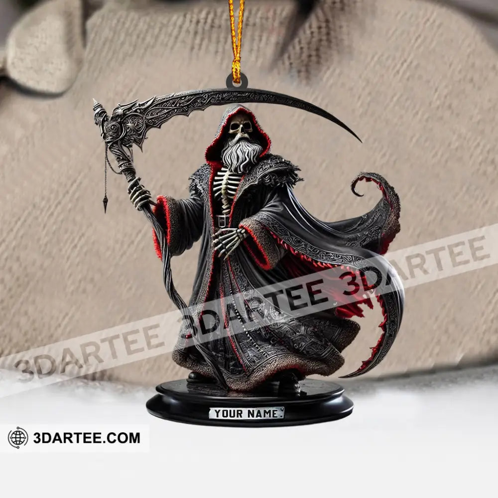 Death Christmas Home Decor Christmas Ornament Personalized Ornament Ornament
