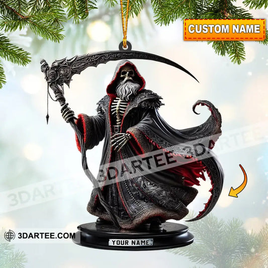 Death Christmas Home Decor Christmas Ornament Personalized Ornament Ornament