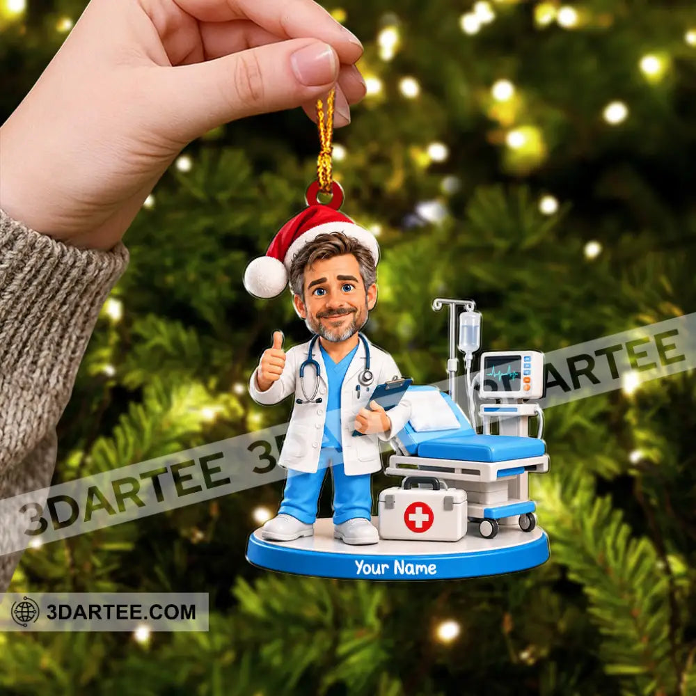 Dentist Home Decor Christmas Ornament Personalized Ornament - Ornament